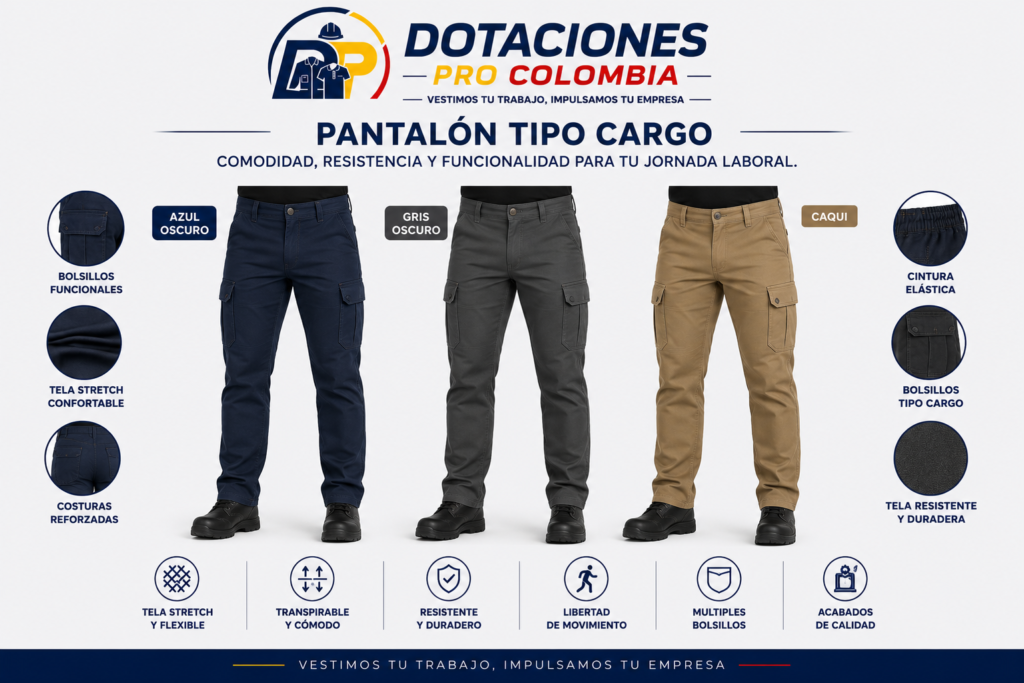 pantalon tipo cargo