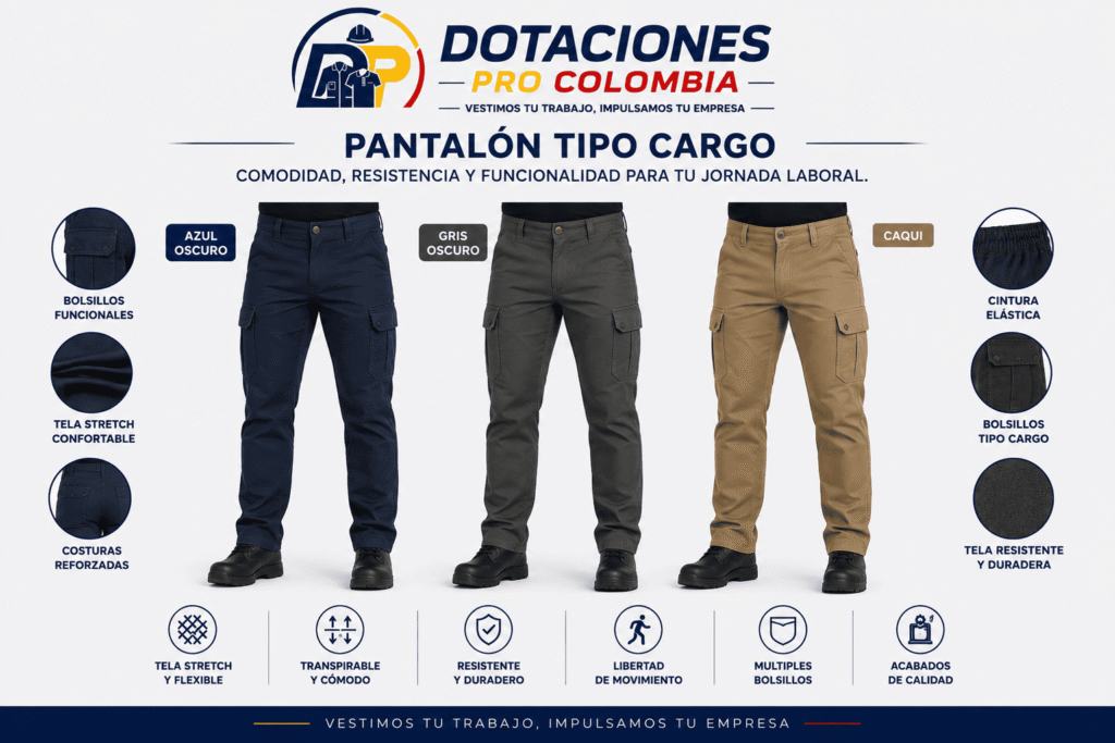 pantalon tipo cargo